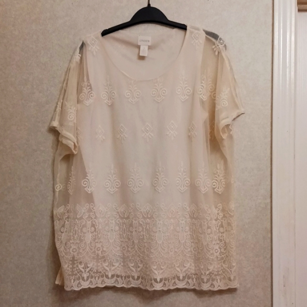 Chico's Lace Blouse